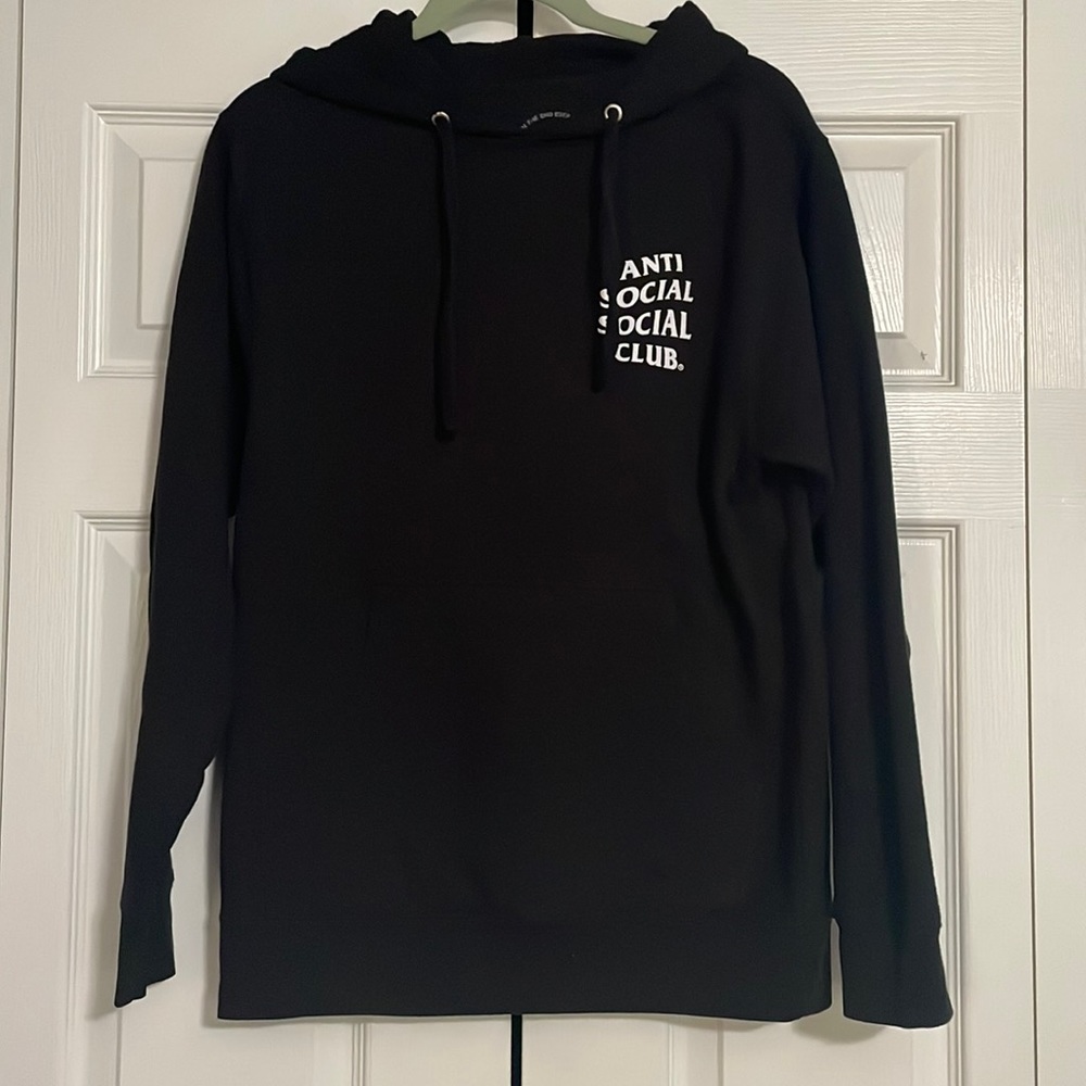 Anti social social club hoodie size small